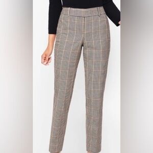 Talbots Hampshire Ankle Pant - Plaid